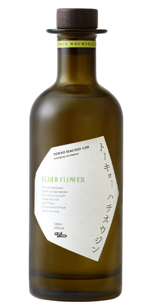 トーキョーハチオウジン エルダーフラワー 40% 500ml – 柴田屋酒店 online