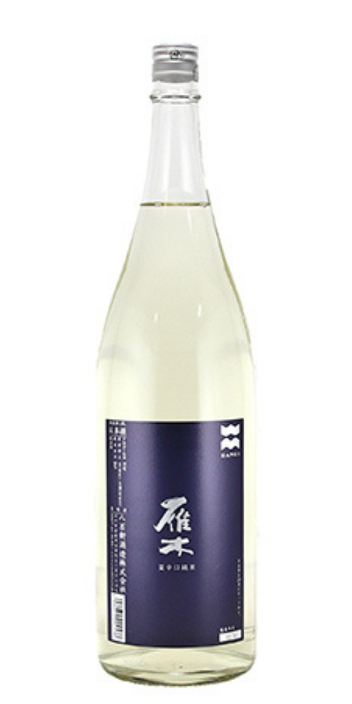 雁木 夏辛口 純米 1800ml