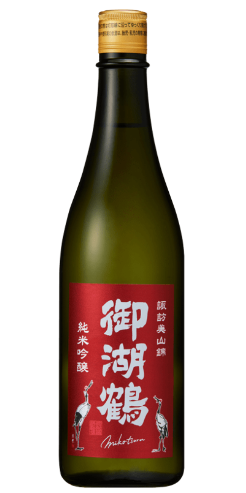 御湖鶴 純米吟醸 諏訪美山錦 火入 720ml