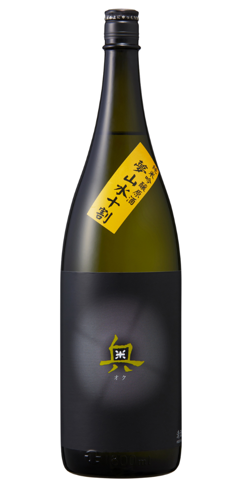 夢山水十割 奥 純米吟醸原酒 火入 1800ml