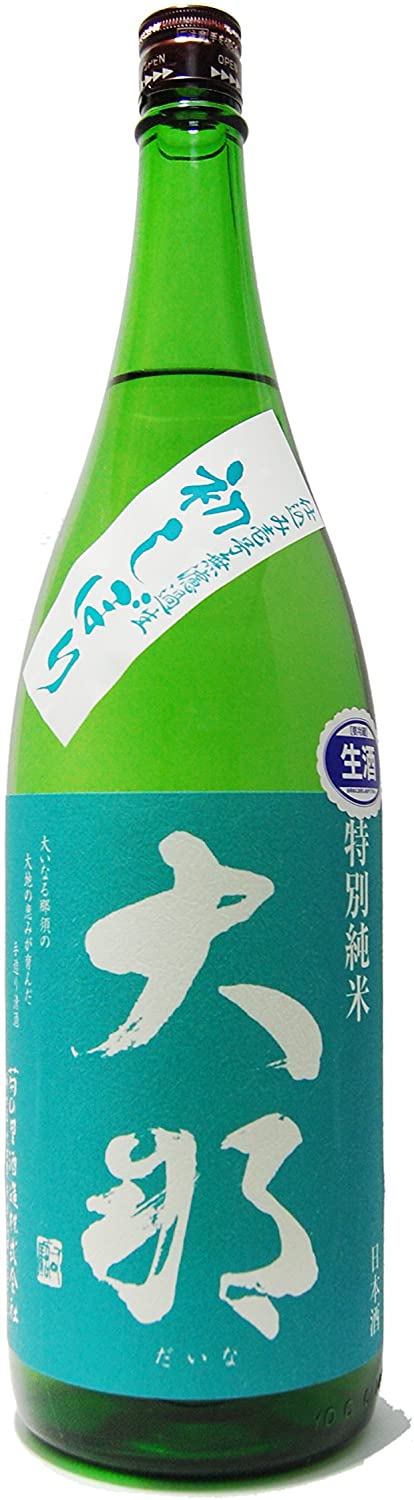 菊の里酒造 大那 特別純米 仕込み壱号 初しぼり 無濾過生酒 1800ml