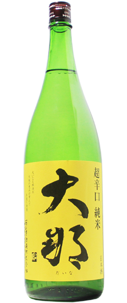 大那 超辛口純米酒 1800ml