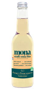 【33％OFF】モナ クラフトソーダ オレンジ&ブラッドオレンジ 330ml