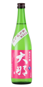 大那 純米吟醸 あらばしり生酒 1800ml