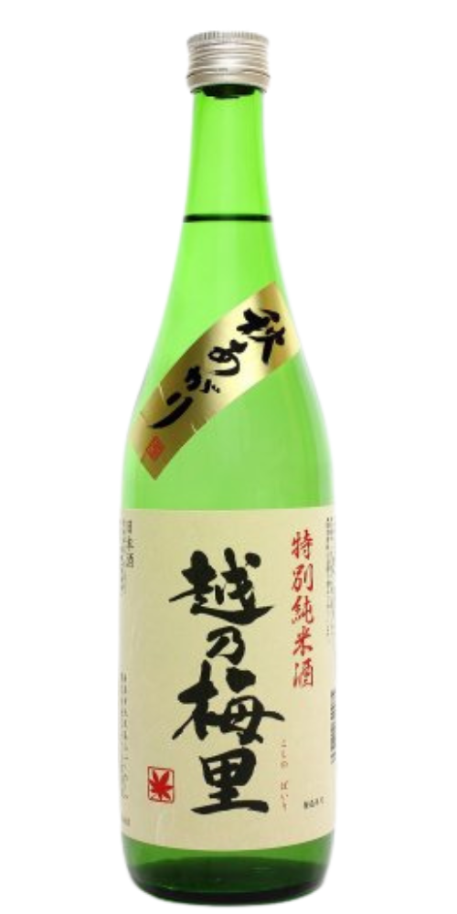 越乃梅里 特別純米酒 秋あがり 720ml