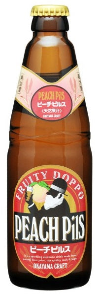 独歩ビール ピーチピルス 瓶 330ml